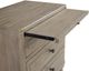 Bernards Citrus Heights Brown 3-Drawer Nightstand-4
