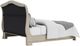 Riverside Furniture Kensington Vintage Linen King Upholstered Sleigh Bed-4