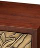 Currey & Company Jardin Antique Brass/Walnut Cabinet-5