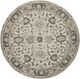 Feizy Eaton Gray 10' Round Rug-0
