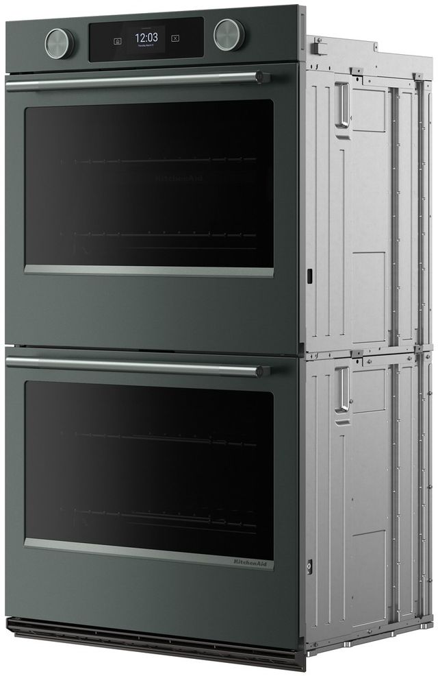 KitchenAid® 30" Juniper Smart Double Electric Wall Oven with Assisted Cook Cycles-4