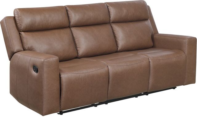 Steve Silver Co. Barron Brown Manual Reclining Sofa-0