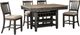 Signature Design by Ashley® Tyler Creek 5-Piece Black/Gray Counter Height Dining Set-0
