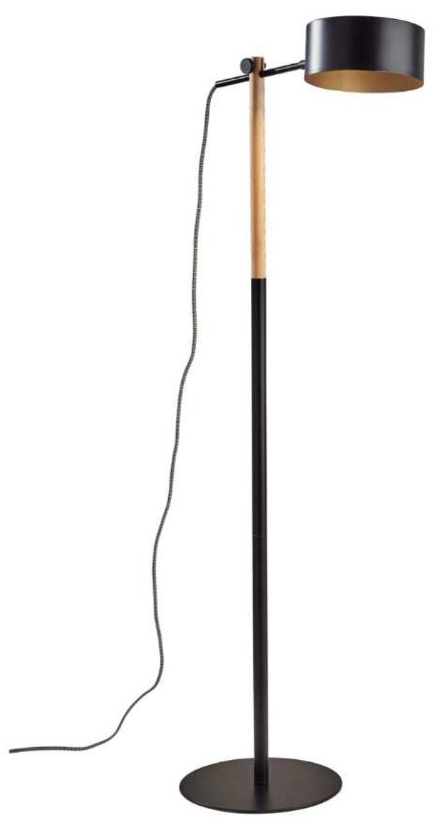 Adesso® Dylan Black Floor Lamp-0