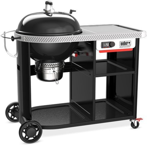 Weber® Performer™ 48" Black Premium Smart Freestanding Charcoal Grill-3