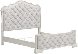Signature Design by Ashley® Arlendyne Antique White California King Upholstered Bed