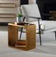 Uttermost® Braven Derwent Antique Brass Side Table-1