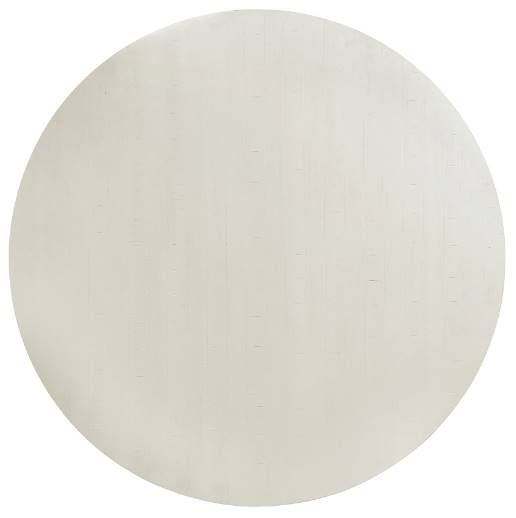 Elements International Stone White Round Dining Table-1