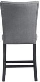 Elements International Tuscany Charcoal Upholstered Counter Side Chair-2