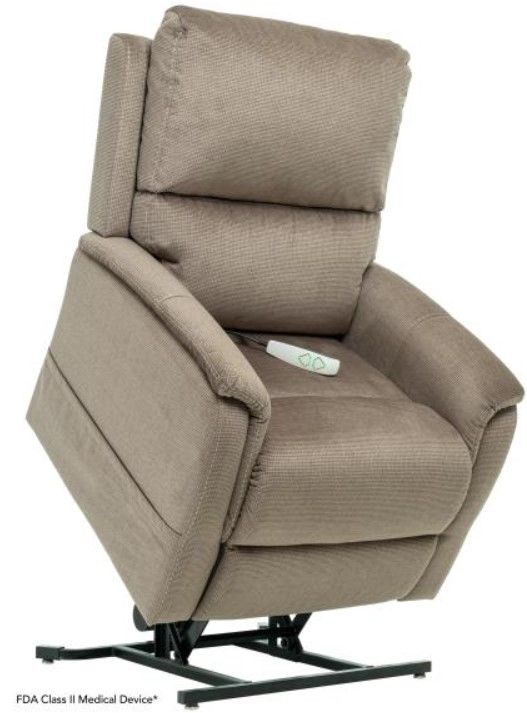 Mega Motion® Trio Mezzo Burbank Taupe Power Lift Recliner-0