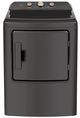 Midea® Metallic Gray Agitator Top Load Washer and Electric Dryer Laundry Pair-2