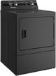 Huebsch® 7 Cu. Ft. Matte Black Electric Dryer with Extended Tumble-2