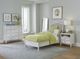 aspenhome® Charlotte Pebble White 2-Drawer Nightstand-4
