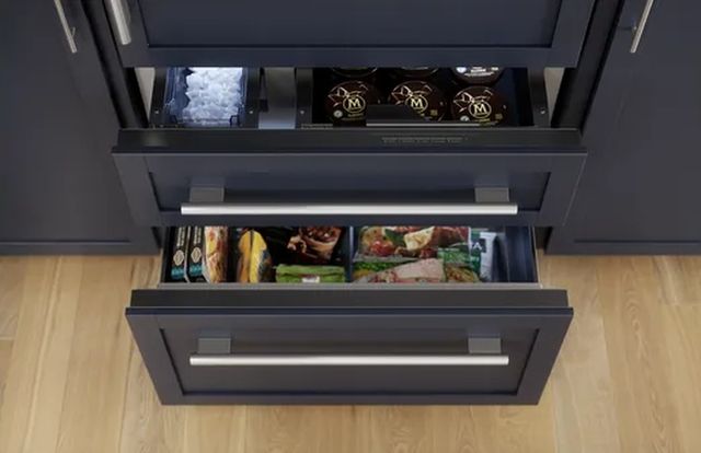 Fresh Produce in Bottom Freezer Refrigerator