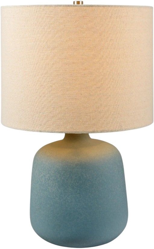 Surya Harmonie Blue Table Lamp-1