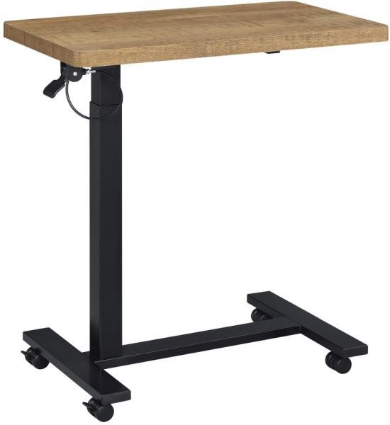 Coaster® Westpark Mango Pneumatic Adjustable Side Table with Black Metal Base -0