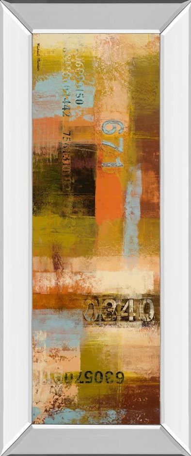 Classy Art Departures Il by Michael Marcon Mirror Framed Wall Art-0