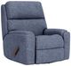 Flexsteel® Rio Blue Indigo Swivel Gliding Recliner-0