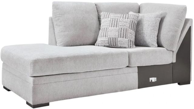 Benchcraft® Gabyleigh 2-Piece Nickel Left-Arm Facing Sectional and Chaise-1