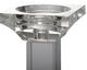 A & B Home Leon Crystal Clear Candle Holder-2