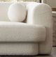 Diamond Sofa® Form Ivory Sofa with Two Accent Pillow Balls-1