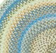 Capel Rugs American Legacy Natural Blue 36" Round Rug-1