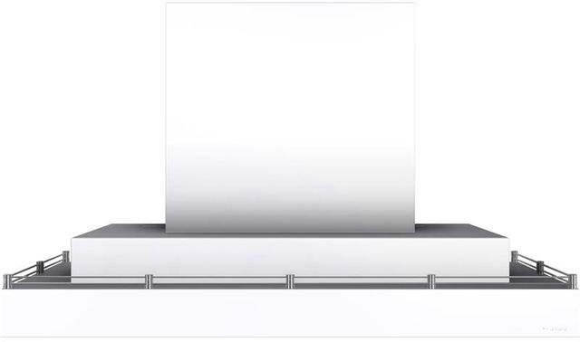 Vent-A-Hood® 54" White Contemporary Wall Mount Range Hood-0