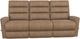 La-Z-Boy® Liam Chestnut Manual Wall Reclining Sofa-1