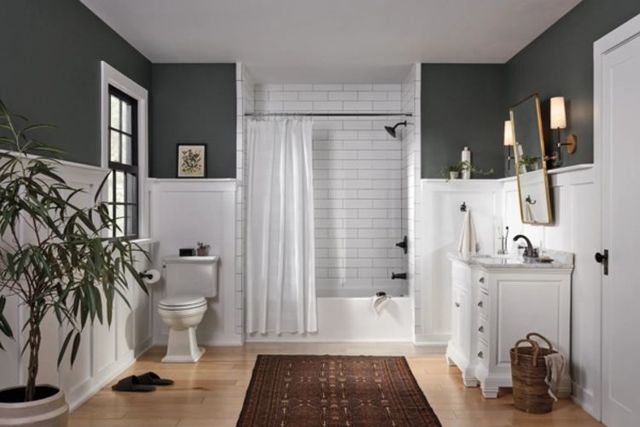 Peerless Elmhurst® Oil Rubbed Bronze 2-Handle Widespread Bathroom Faucet-1