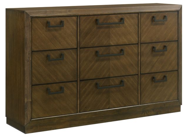 Crown Mark Lakecrest Brown Dresser-0