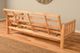 Kodiak Furniture Lodge Oregon Trail Saddle/Natural Full Storage Futon with Mattress-3