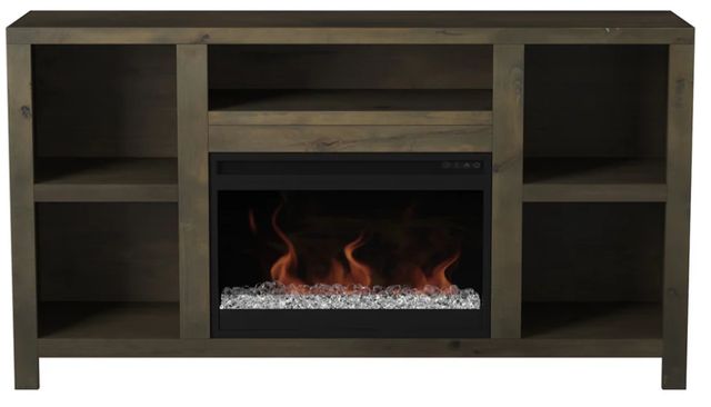 Legends Home Joshua Creek Barnwood 62" Fireplace Console-3