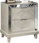 Furniture of America® Valletta Champagne Nightstand-0