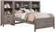 Homelegance® Woodrow 3-Piece Gray Twin Bookcase Bed-5