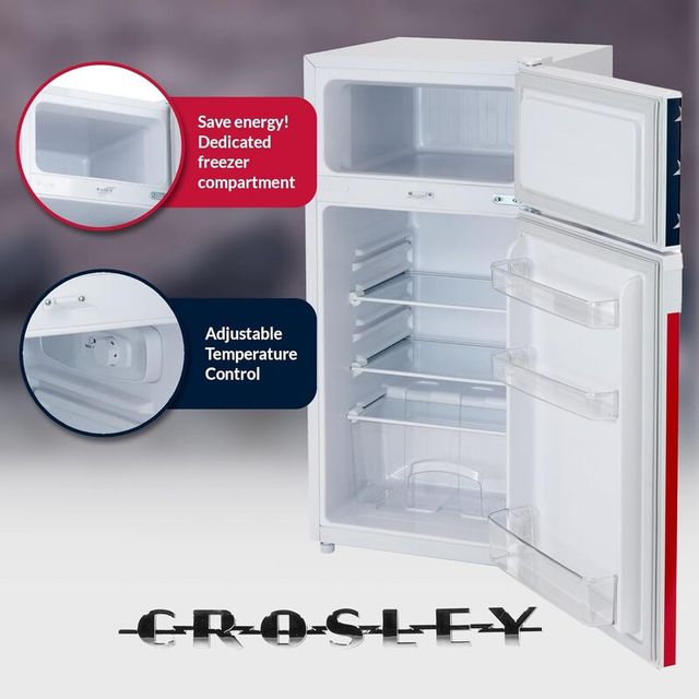 Crosley® 19" 4.2 Cu. Ft. American Flag Compact Refrigerator-3