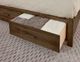 Artisan & Post by Vaughan-Bassett Cool Rustic Mink California King Storage Panel Mansion Bed-2
