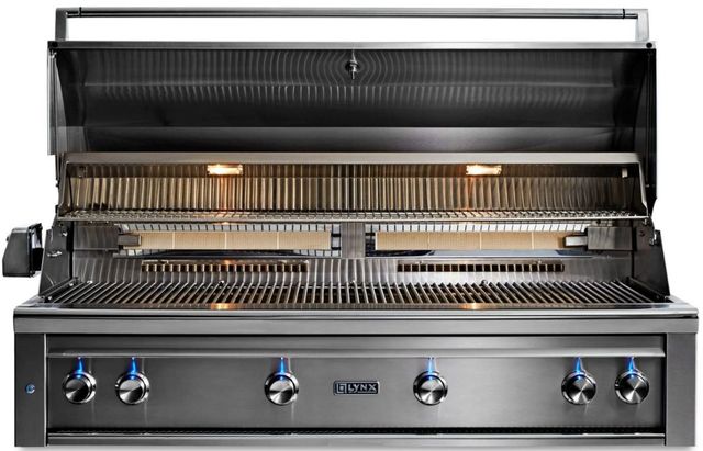 LYNX® Professional 4-Burner Surf Built-In Liquid Propane Grill with Rotisserie-1