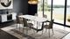 Furniture of America® Norelli 2-Piece Silver/Taupe Side Chair Set-1