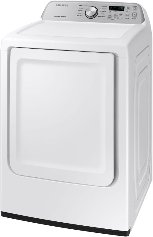 Samsung 3400 Series 7.4 Cu. Ft. White Front Load Electric Dryer-2