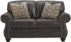 Benchcraft® Breville Charcoal Loveseat