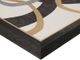 Olliix by Madison Park Moving Midas 2 Piece Black Abstract Gold Foil Framed Canvas Set-2