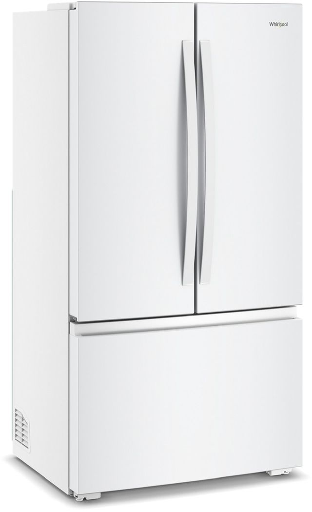 Whirlpool® 36" 24.3 Cu. Ft. White Counter Depth French Door Refrigerator-1