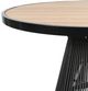 CabanaCoast® Customizable Cove Synthetic Fiber 32" Outdoor Round Bar Table-2