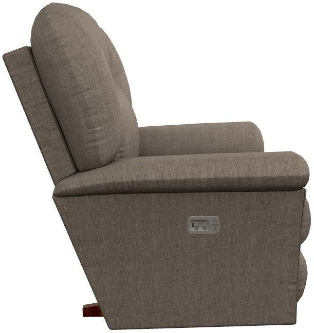 La-Z-Boy® Jasper Otter Power Rocking Recliner with Headrest-2
