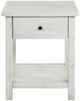 Coaster® Payne Distressed White End Table-2