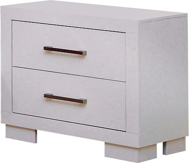 Coaster® Jessica White Nightstand-0