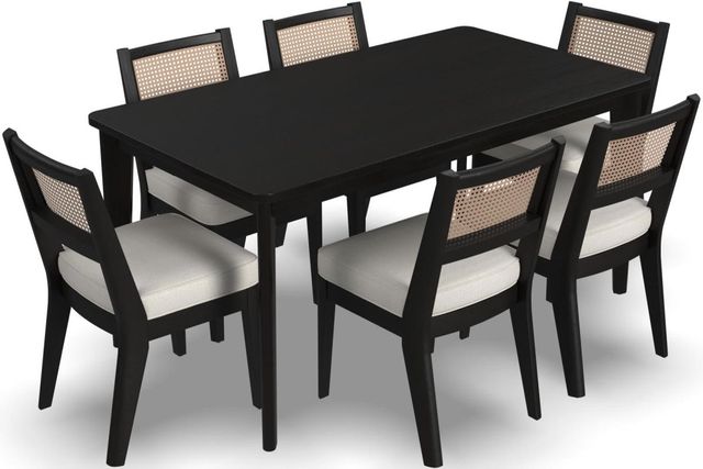 homestyles® Brentwood 7-Piece Black Rectangle Dining Set-0