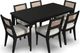 homestyles® Brentwood 7-Piece Black Rectangle Dining Set-0