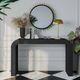 TOV Furniture Hump Black Arched Console Table-1