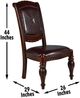Steve Silver Co. Antoinette Brown Cherry Side Chair-2